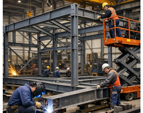 Каркас зданий из металлоконструкций на заказ